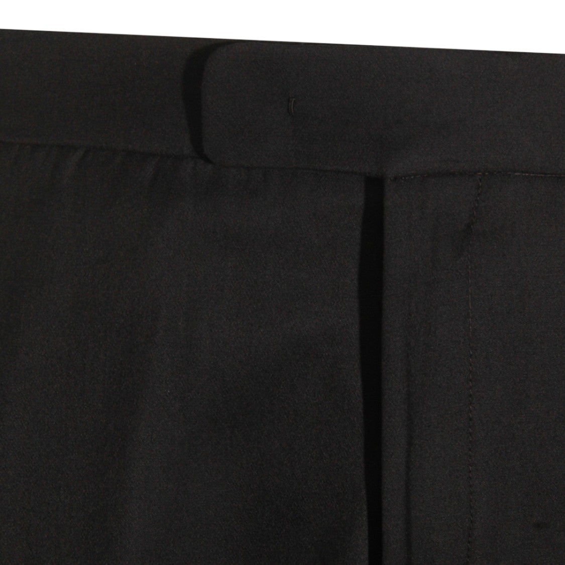 Berluti Straight-Leg Black Wool Trousers With Zip And Hook Fastening