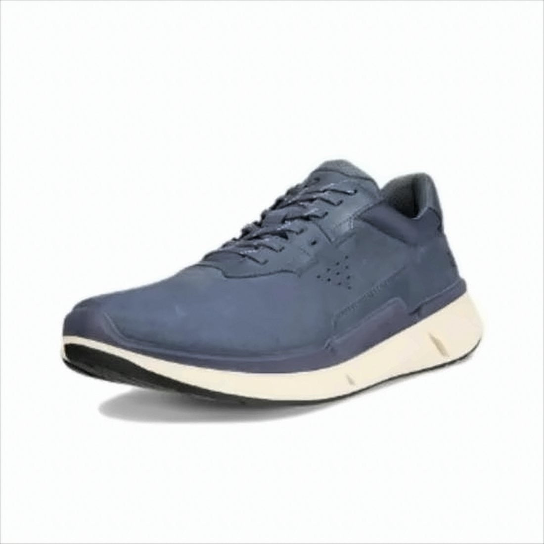 Ecco Sleek Leather Sneakers With Contrasting Midsole