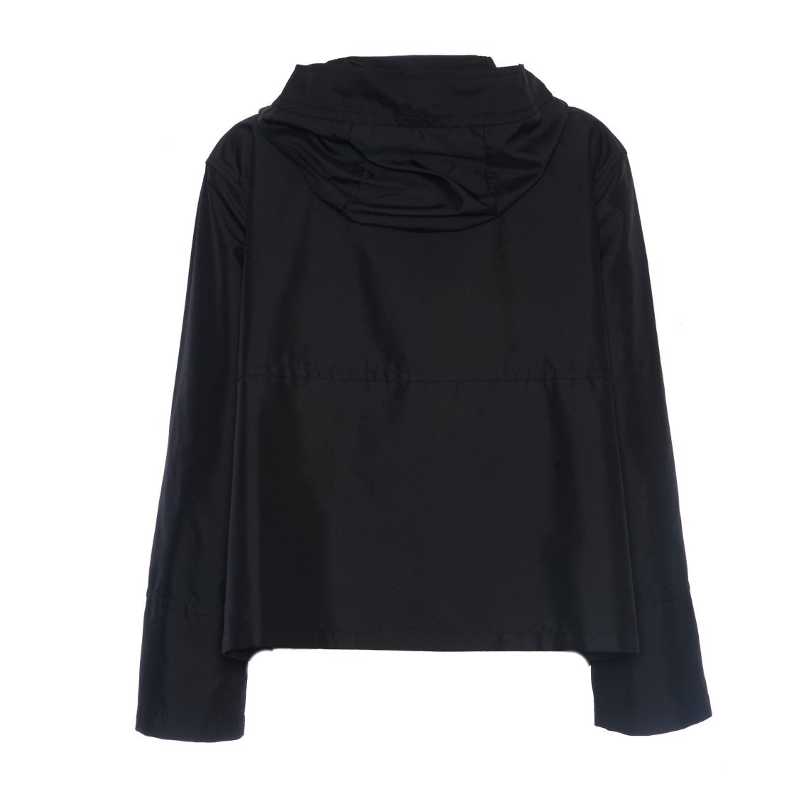 Fay Short Water-Repellent Technical Poplin Parka With Hood