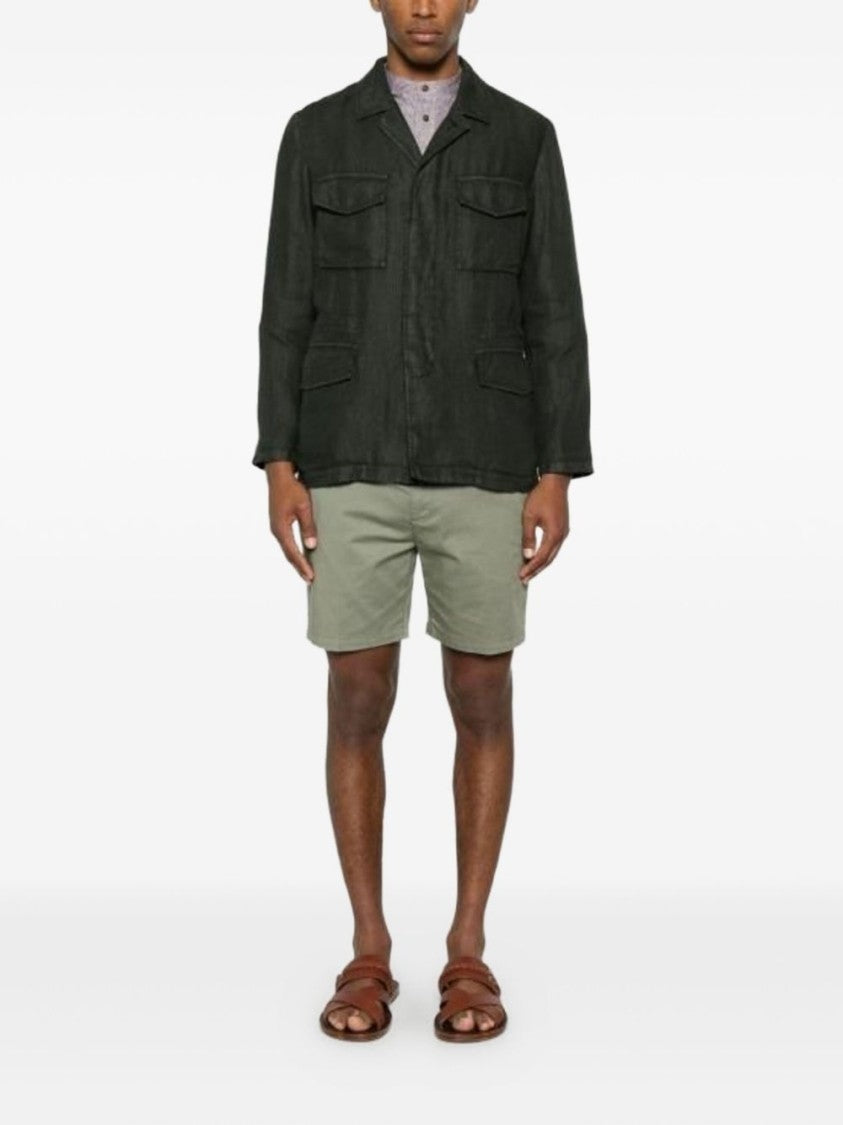Boglioli Green Point Collar Utility Jacket
