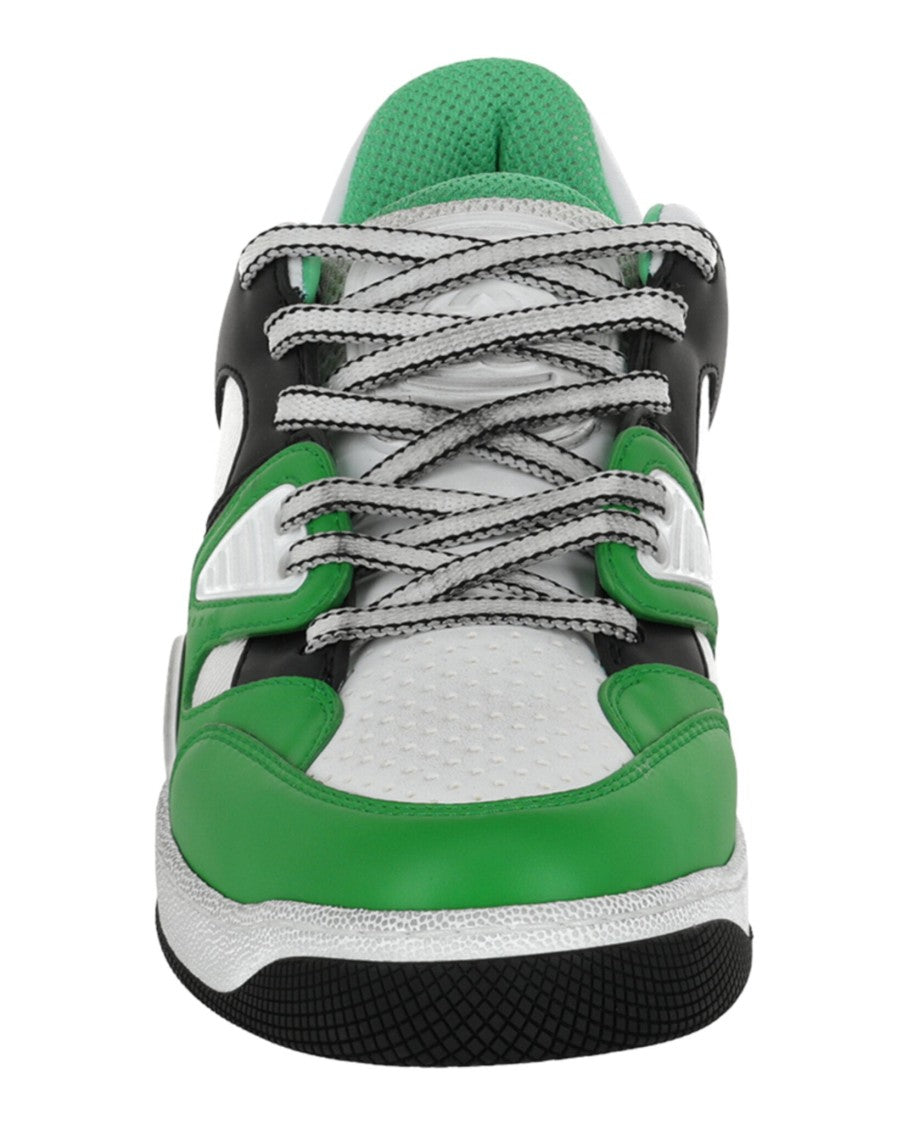 Gucci Basket Leather Low-Top Sneakers