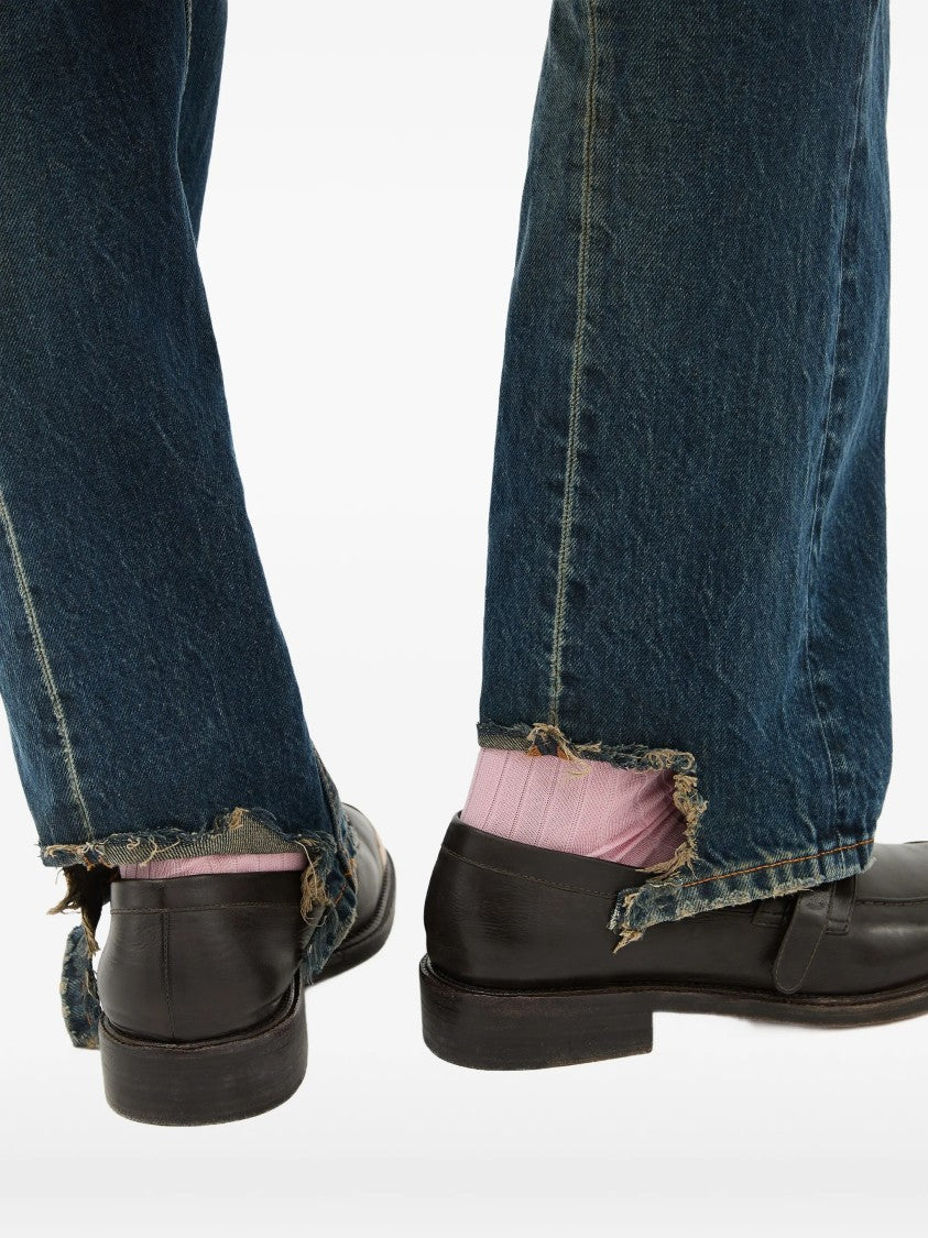 Versace Blue Shibuya Non-Stretch Vintage Denim Jeans