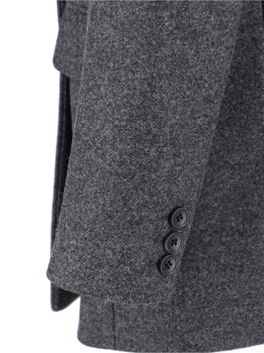 Isabel Marant Double-Breasted Coat – Grey