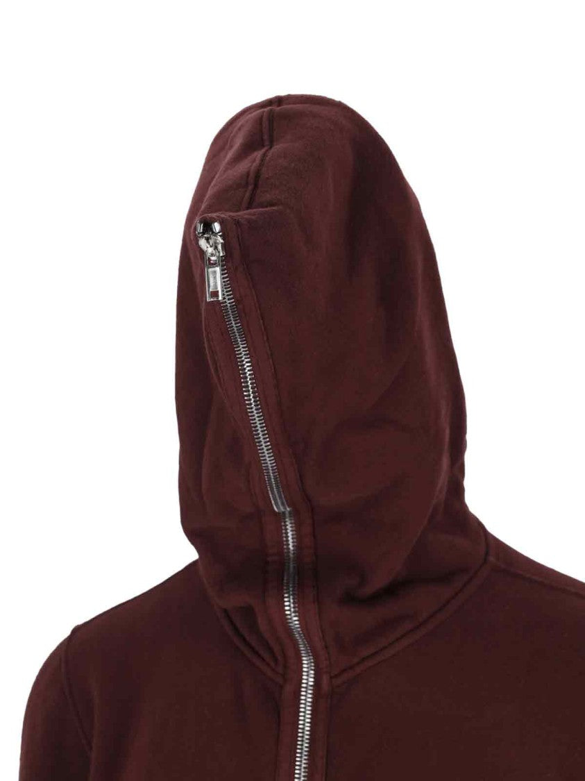 Drkshdw By Rick Owens Classic Knit Sweater In Rich Red Hue