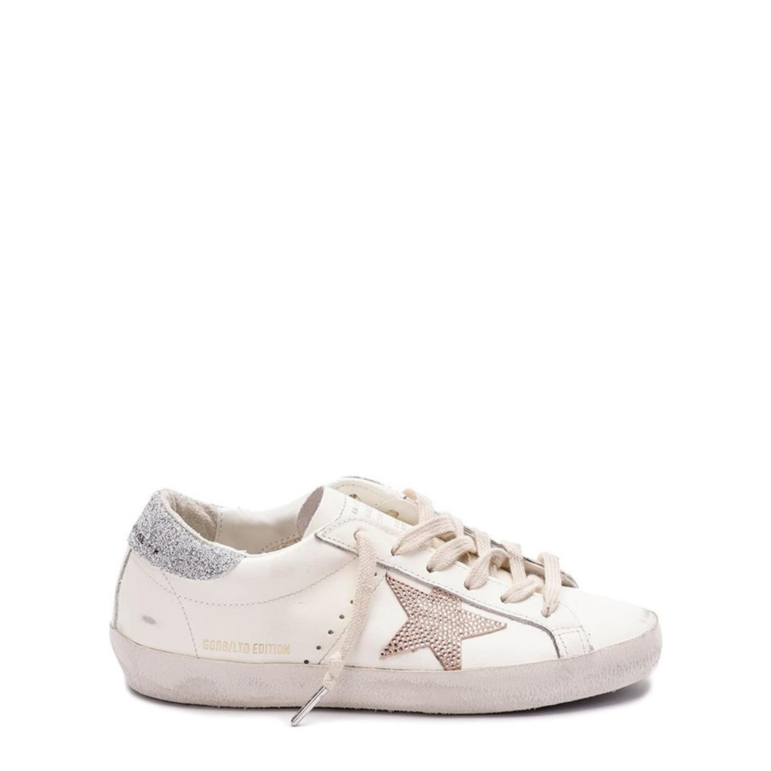 Golden Goose Classic Low-Top Sneakers With Sparkling Star Detail