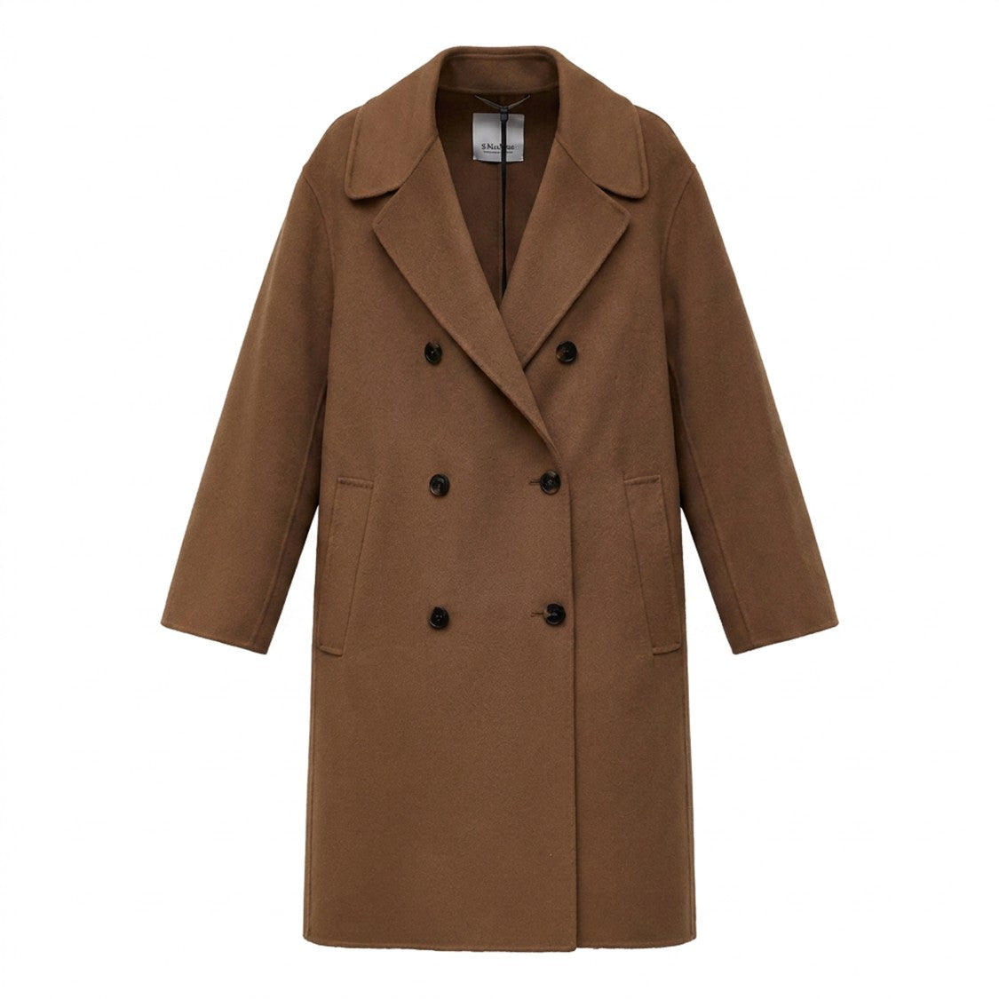Max Mara Magnolia Midi Double-Breasted Wool Coat