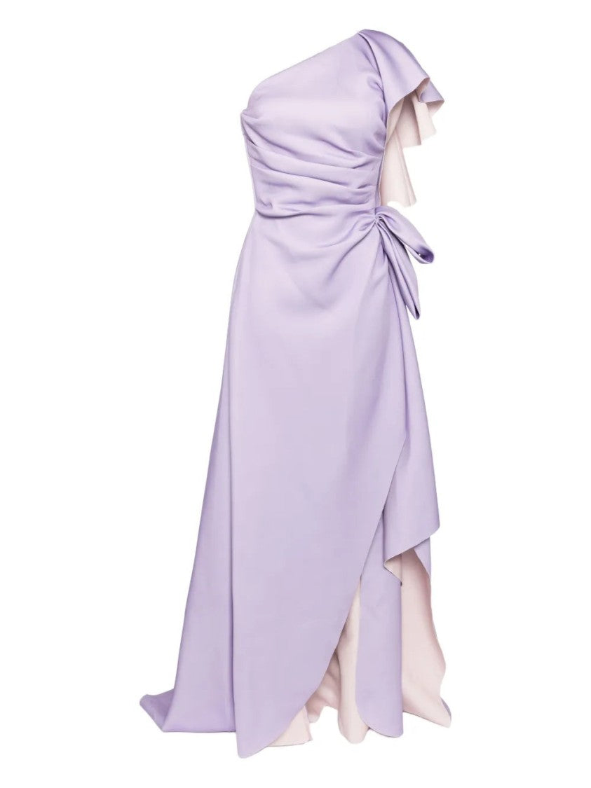 Saiid Kobeisy Double Faced Scuba Long Dress
