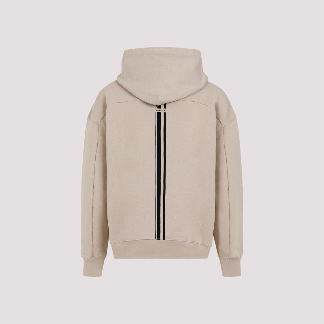 Mordecai Hooded Sand Cotton Sweatshirt