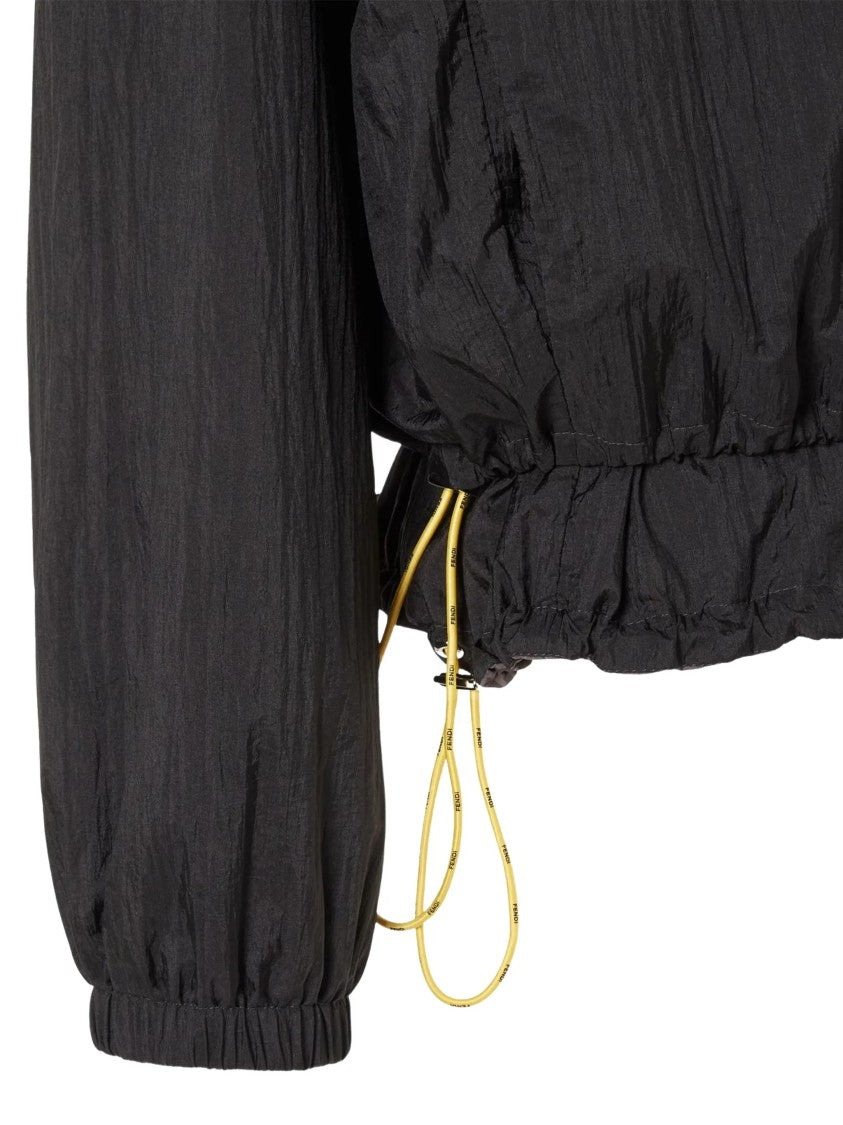 Fendi Kway Rev. Zucca Reversible Geometric Jacket