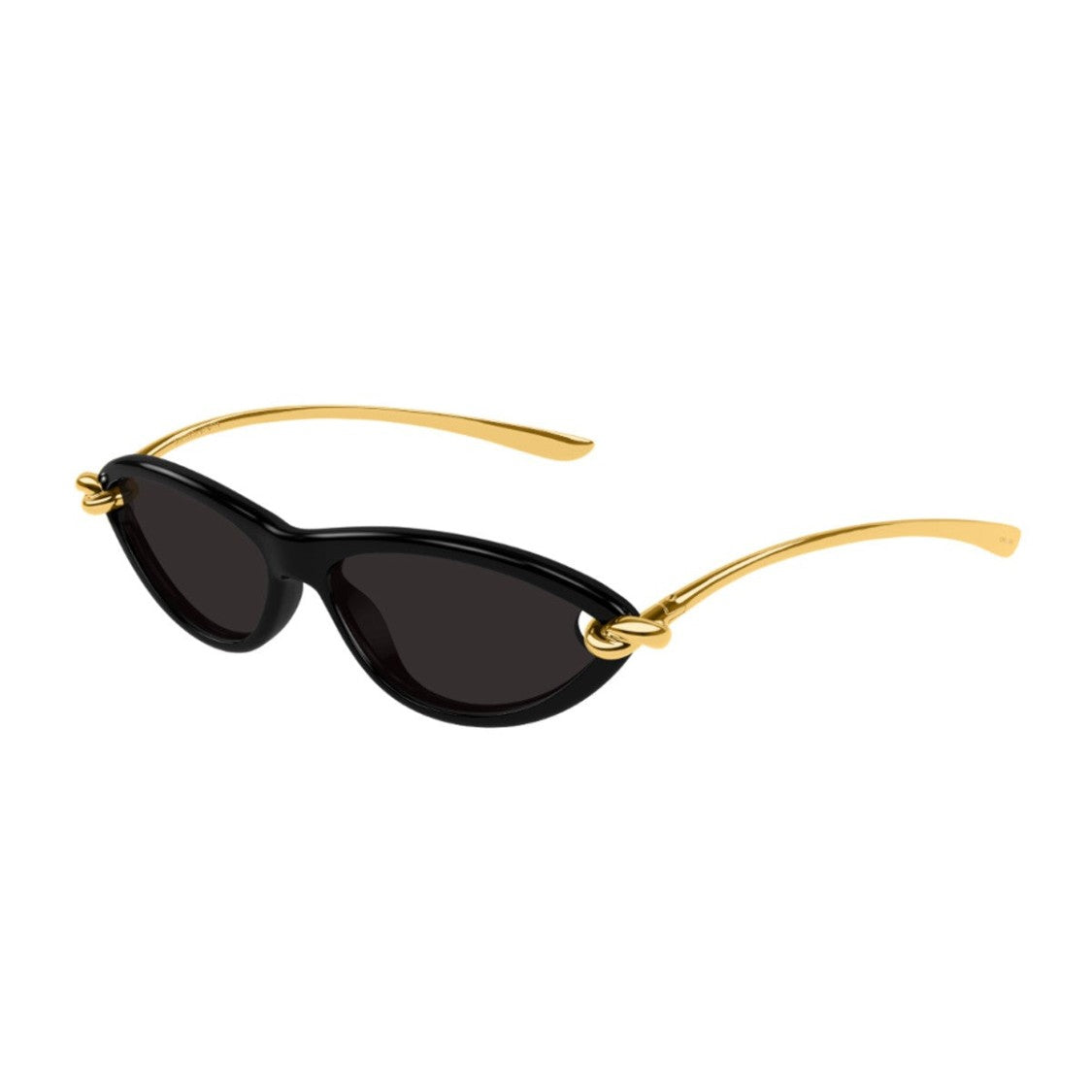 Bottega Veneta Black Bv1390s Signature Icons Cat-Eye Sunglasses