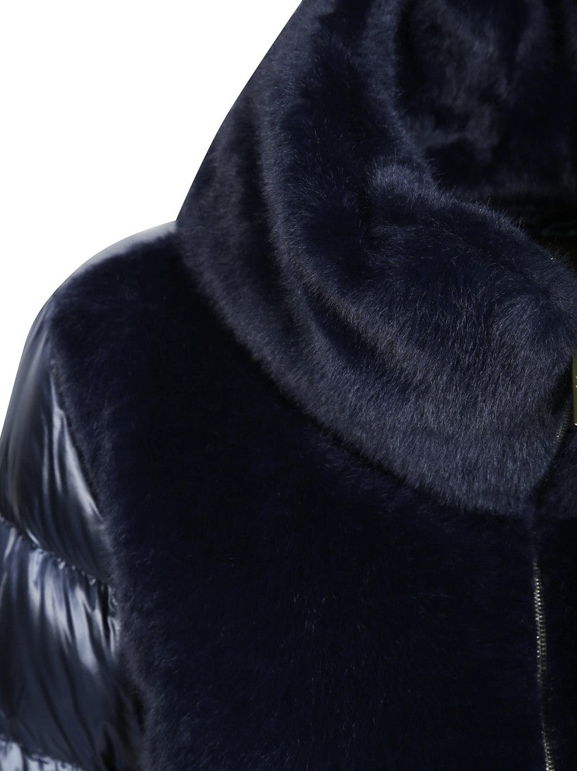 Herno Ultra-Light Bimaterial Bomber Jacket