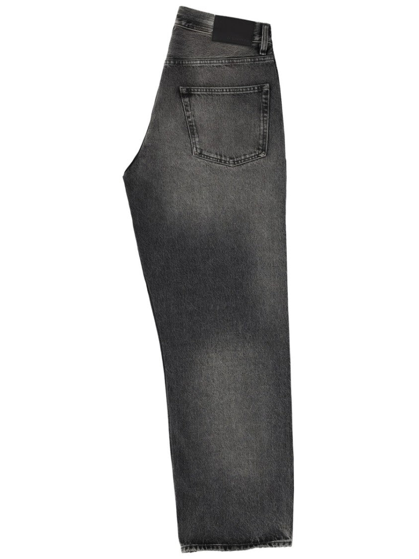 Sunflower Loose Cotton Faded Black Jeans