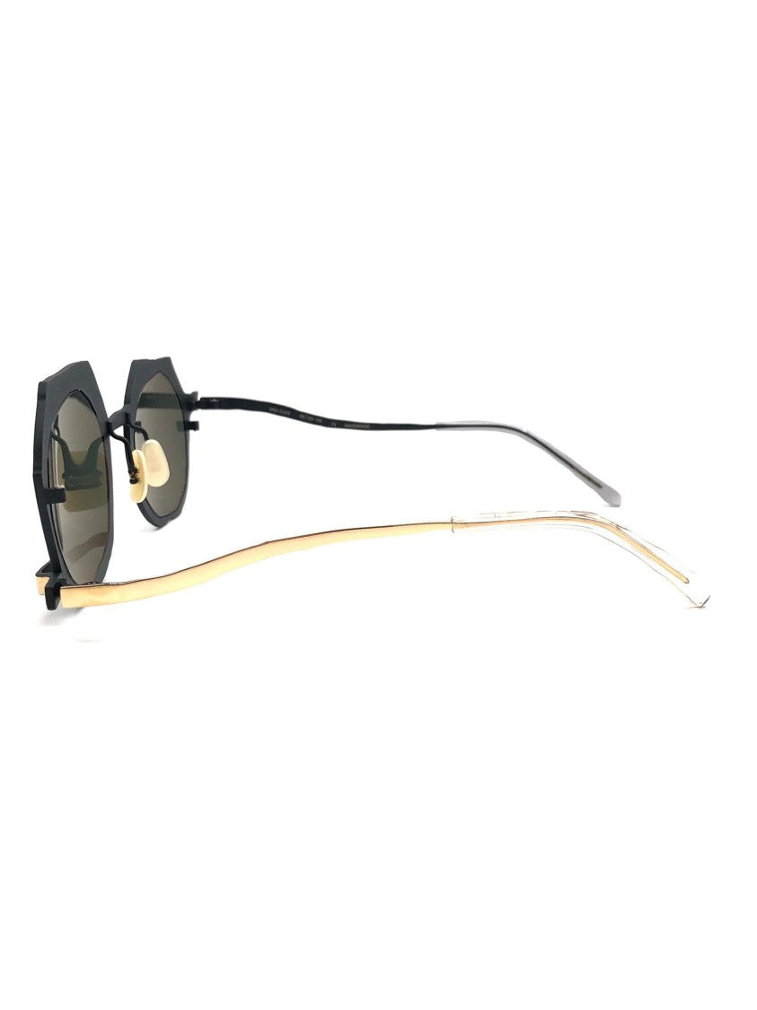 Masahiromaruyama Black Mm/0089 No. 2 Octagonal Sunglasses