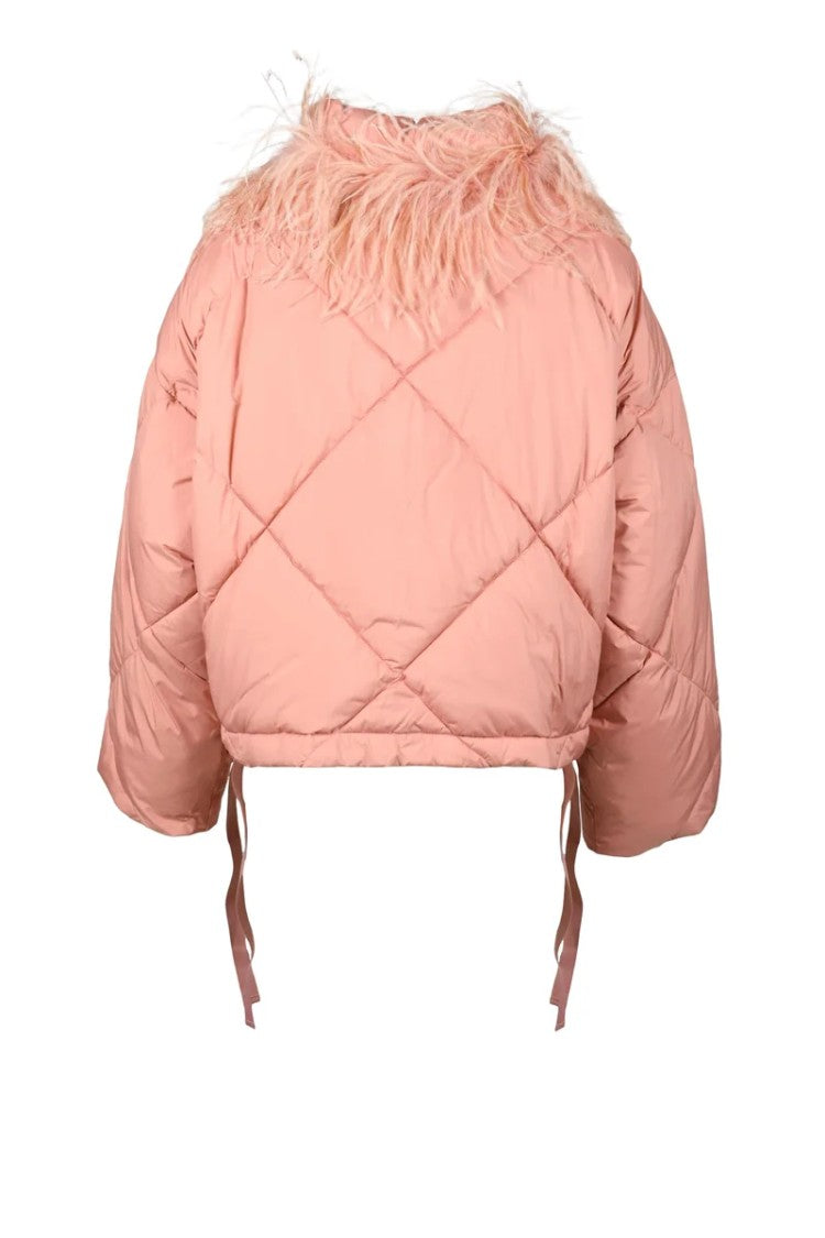 Twin-Set Down Jacket Polyester - Pink