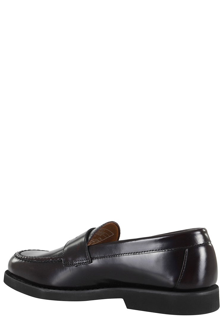 Sebago Burgundy Leather Ryan Brushed Loafers