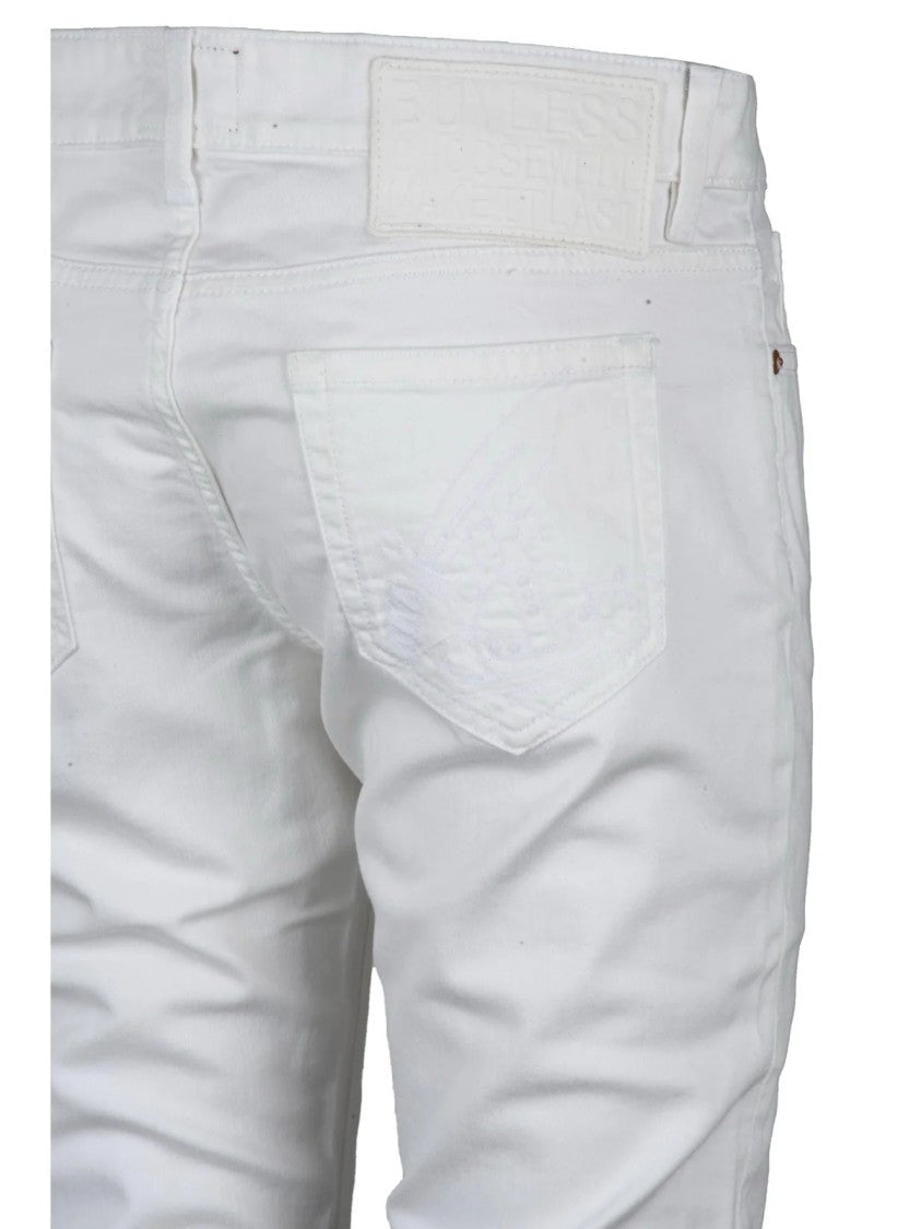 Vivienne Westwood Anglomania White Stretch Cotton Slim Jeans