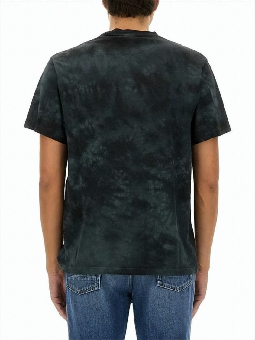 Alexander Mcqueen Tie-Dye Relaxed Fit Cotton T-Shirt