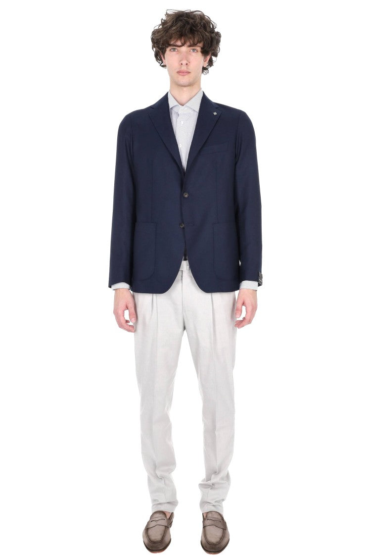 Tagliatore Montecarlo Lightweight Cashmere Blazer