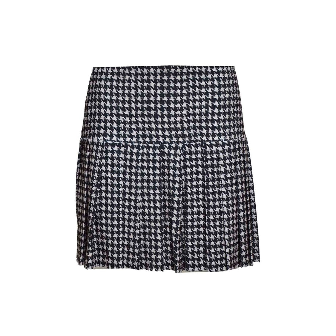 Norma Kamali Flared Mini Skirt With Black