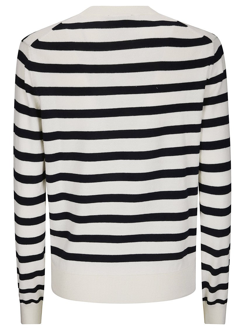 A.P.C. Striped Crew Neck Sweater