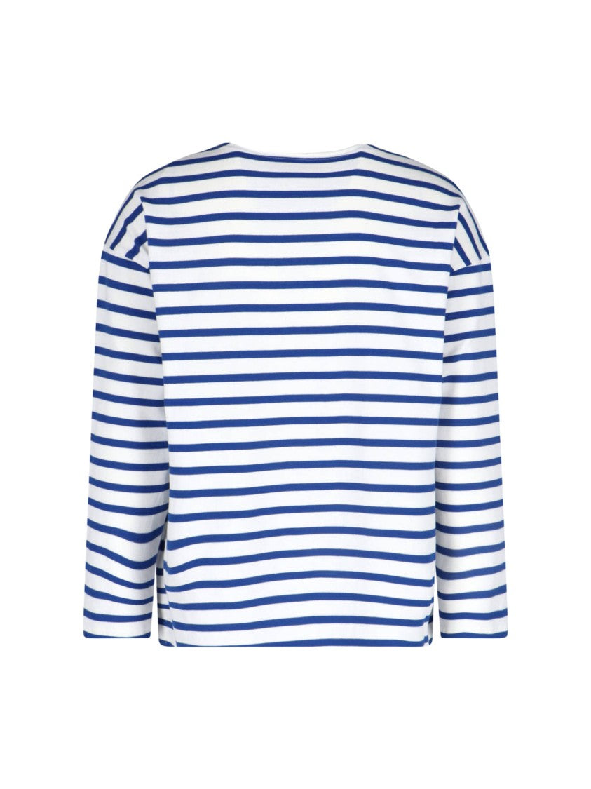 Valentino Chez' Striped T-Shirt – Blue