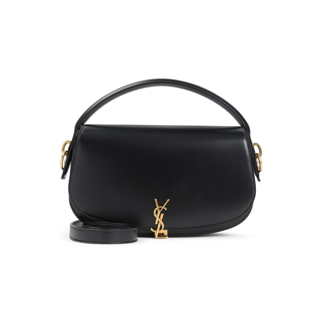 Saint Laurent Black Leather Shoulder Bag