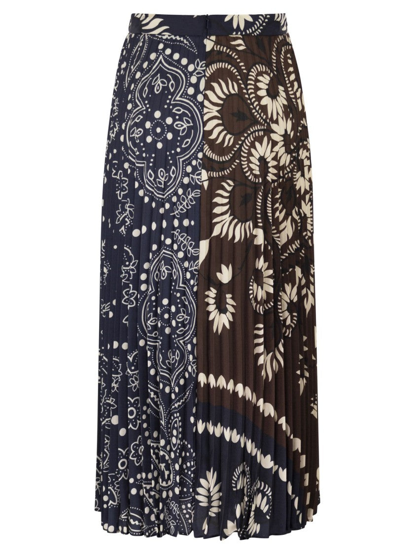 Max Mara Wkdmilord - Printed Twill Skirt