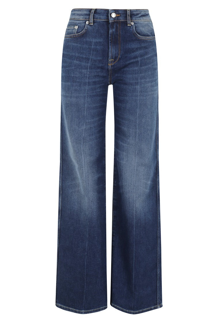 Department 5 Pretender Blue Wide Leg Jeans