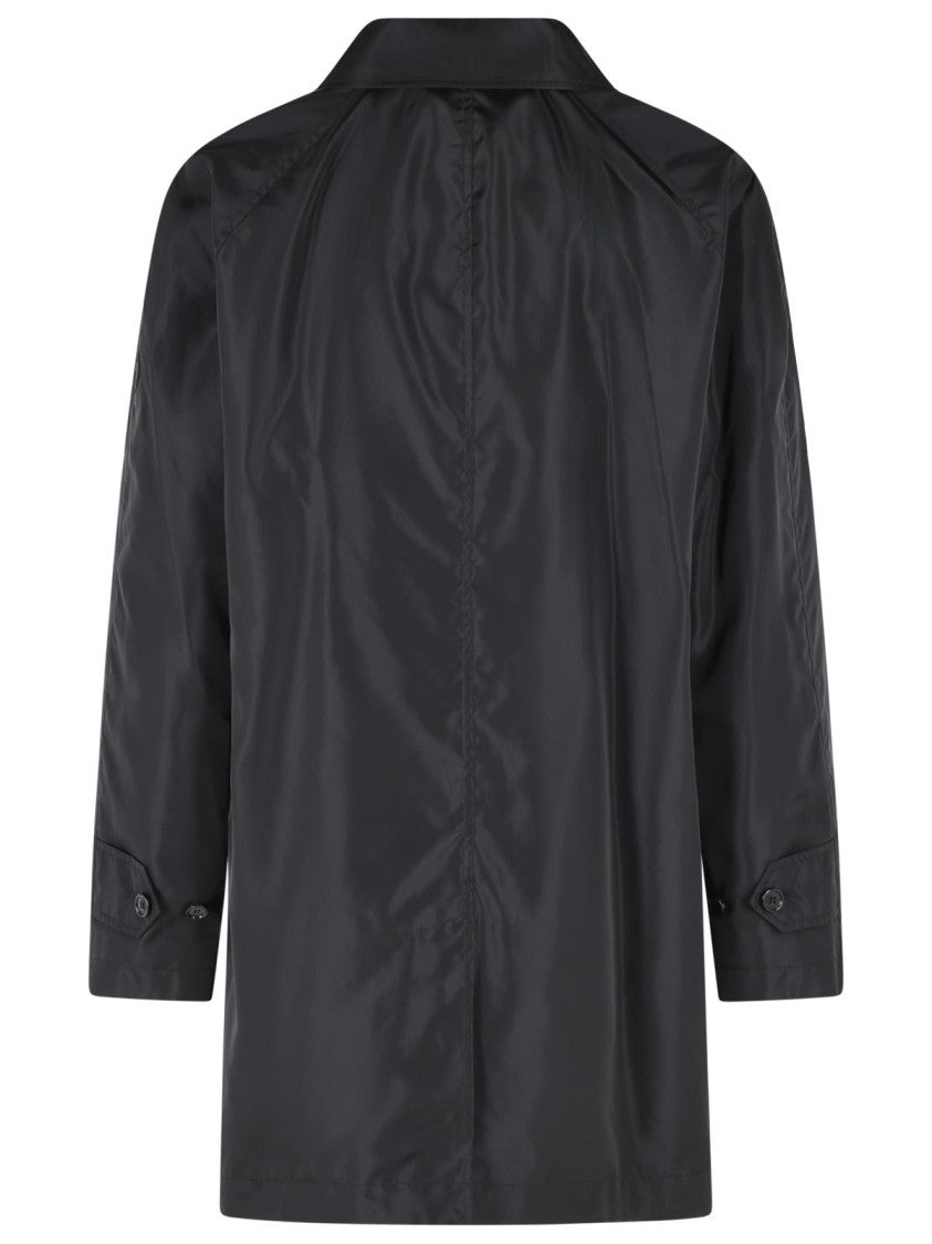 Burberry 'Ridgewood' Black Nylon Car Coat