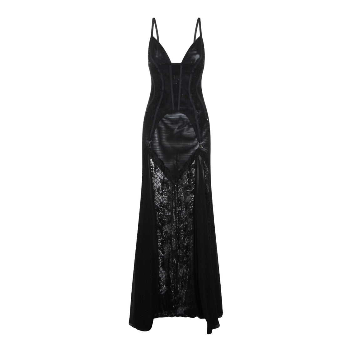 Nissa Floor-Length Evening Dress