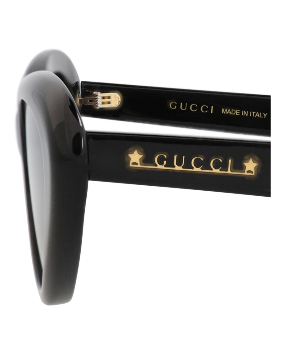 Gucci Cat Eye-Frame Recycled Acetate Sunglasses With Saddle Nose Bridge
