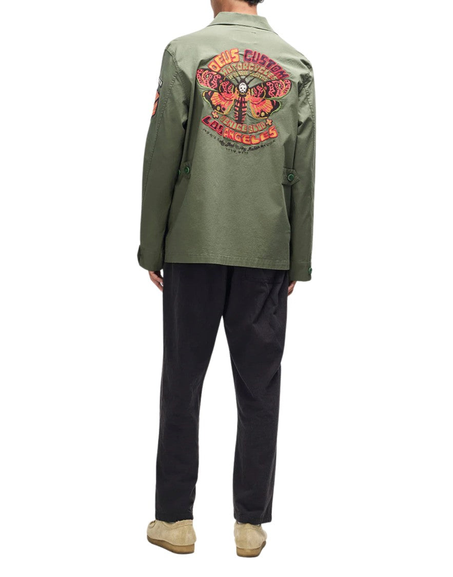 Deus Ex Machina Pine Green Power Overshirt