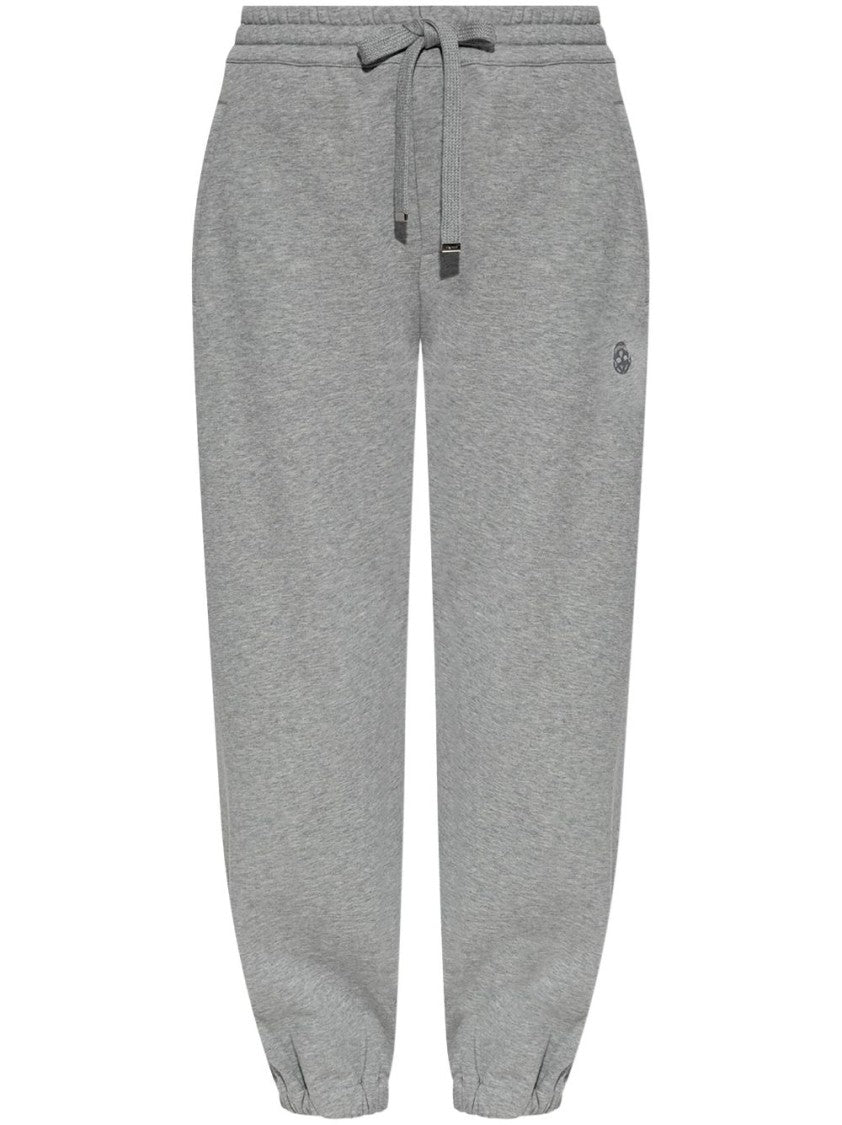 Alexander Mcqueen Relaxed Fit Grey Trousers