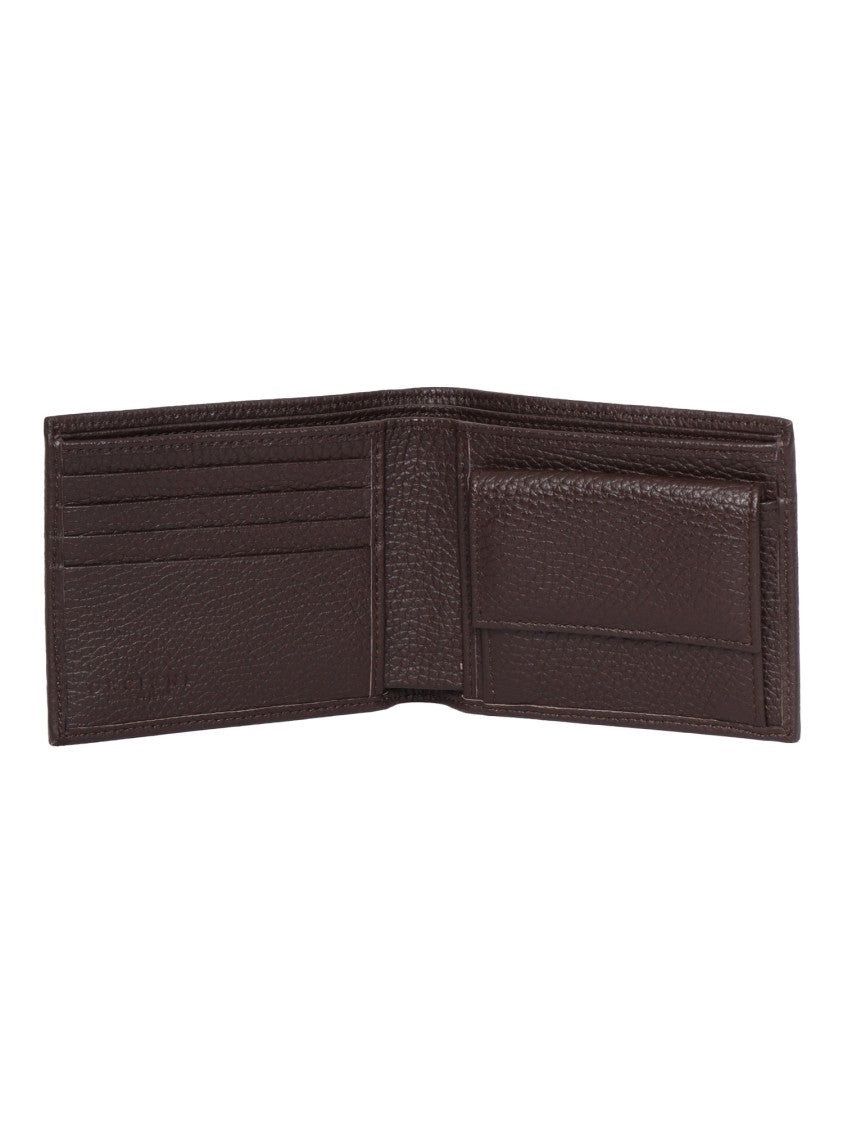 Claudio Orciani Compact Calf Leather Wallet With Minimalist Design