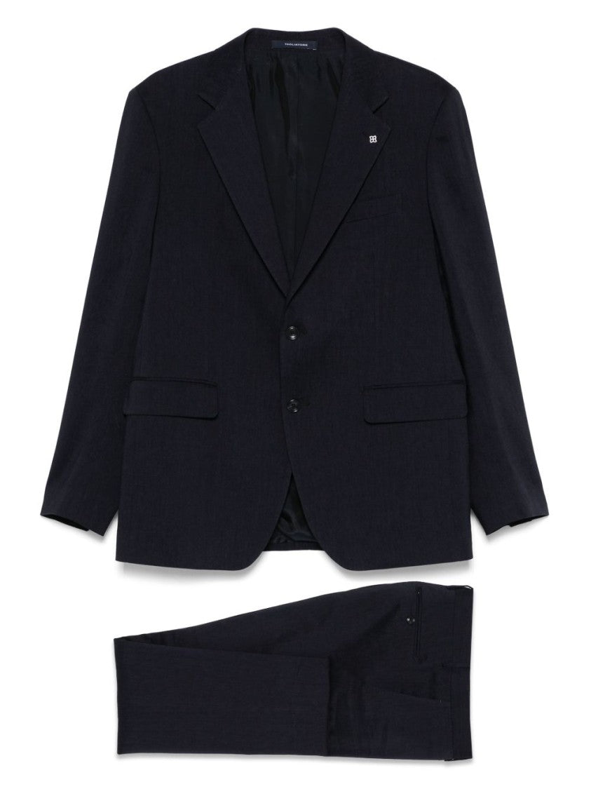 Tagliatore Midnight Blue Tailored Suit Jacket