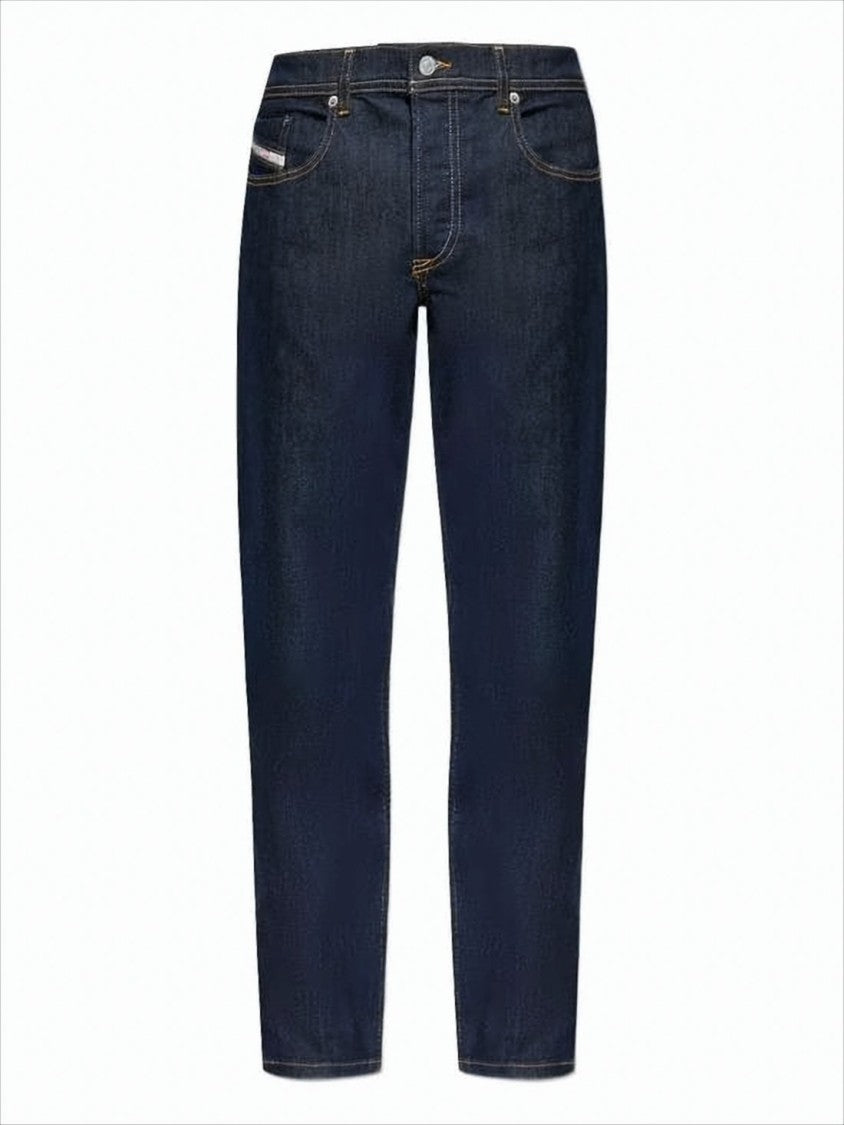 Diesel Dark Indigo Straight-Leg Denim Pants