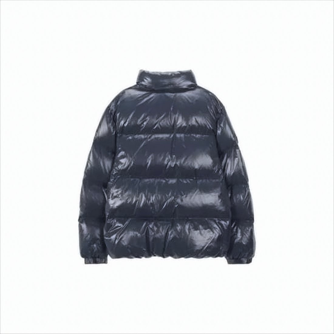 Duvetica Glossy Quilted Down Jacket With High Collar
