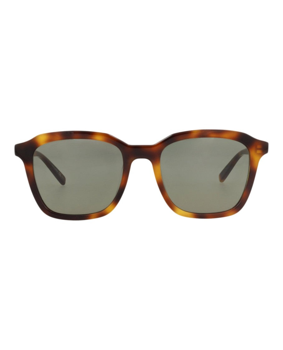 Saint Laurent Square-Frame Acetate Sunglasses With Tortoiseshell Pattern