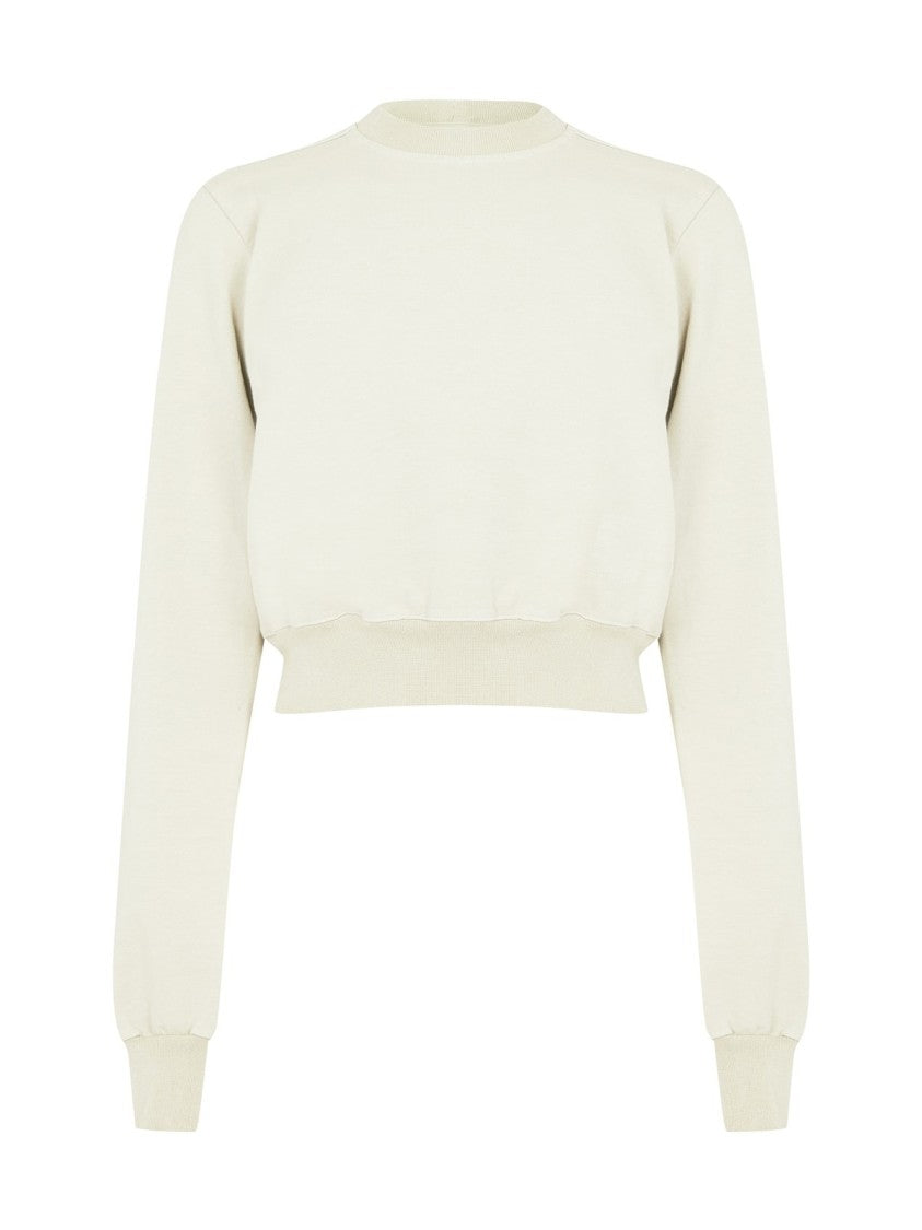Drkshdw By Rick Owens Pearl Cropped Sweatshirt