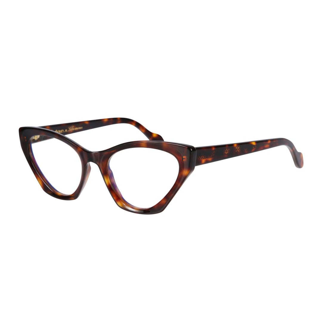 Kador Tortoiseshell Coachella Glamour Vintage Cat-Eye Sunglasses