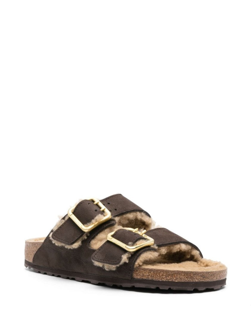 Birkenstock Duble-Strap Sherling Slides