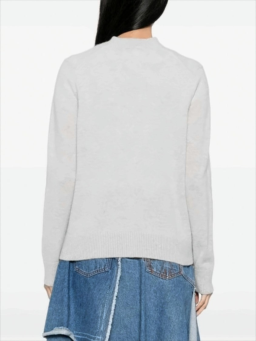 Maison Kitsuné Boxy Fit V-Neck Cardigan