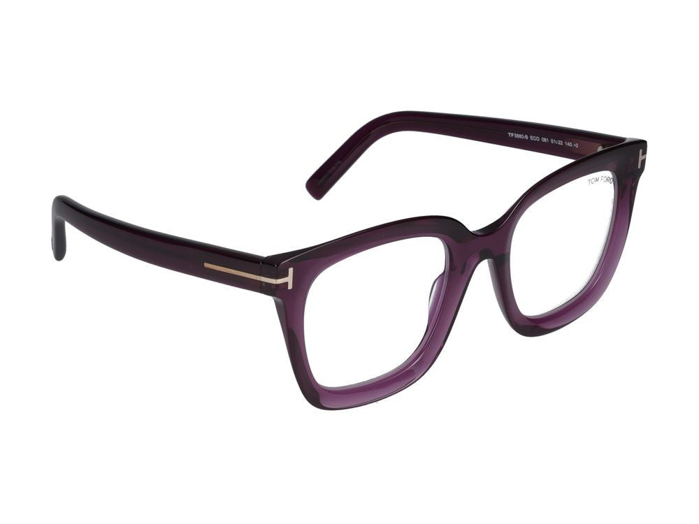 Tom Ford Ft5880-B Oversized Square Eyeglasses