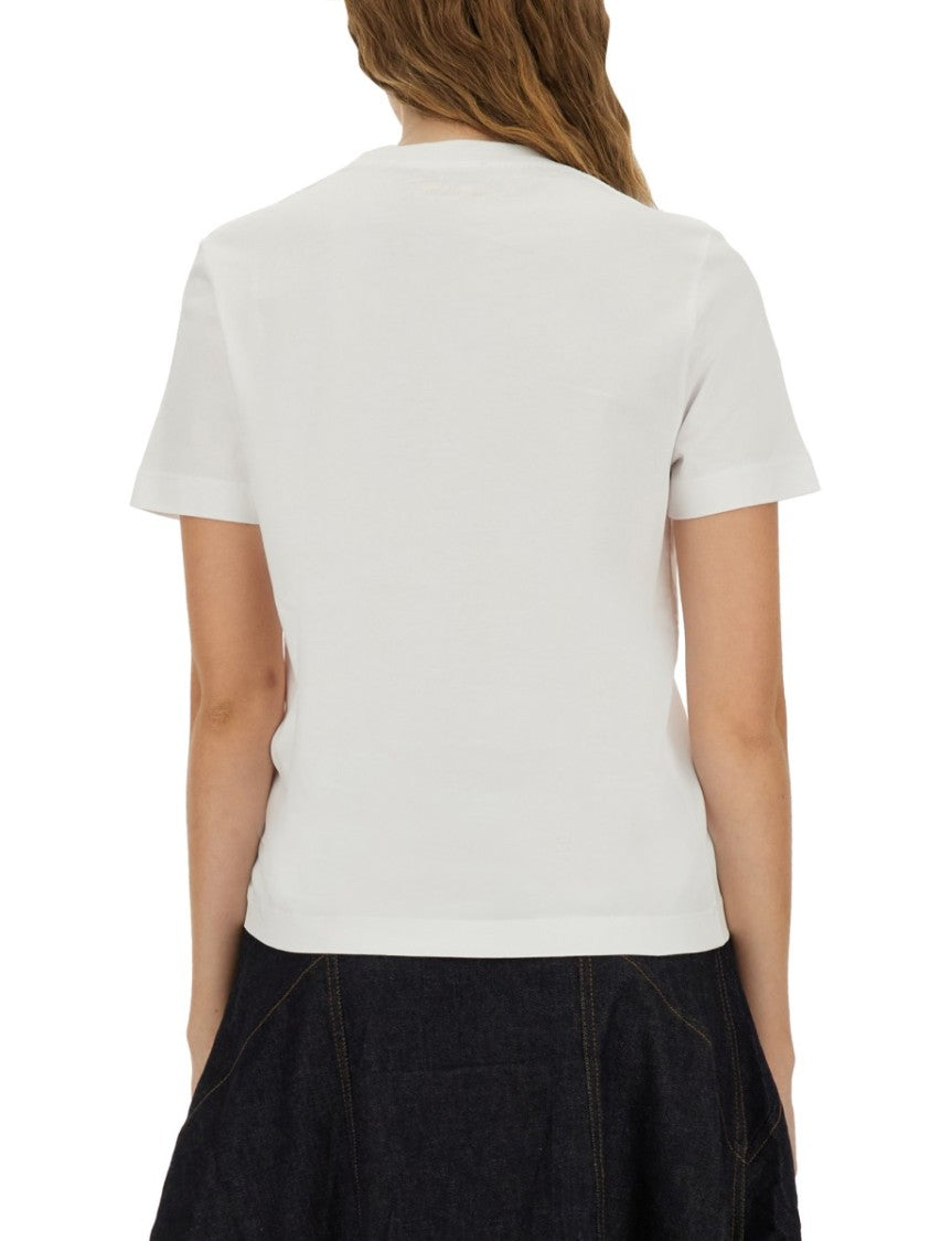 Jacquemus J Embroidered Cotton T-Shirt
