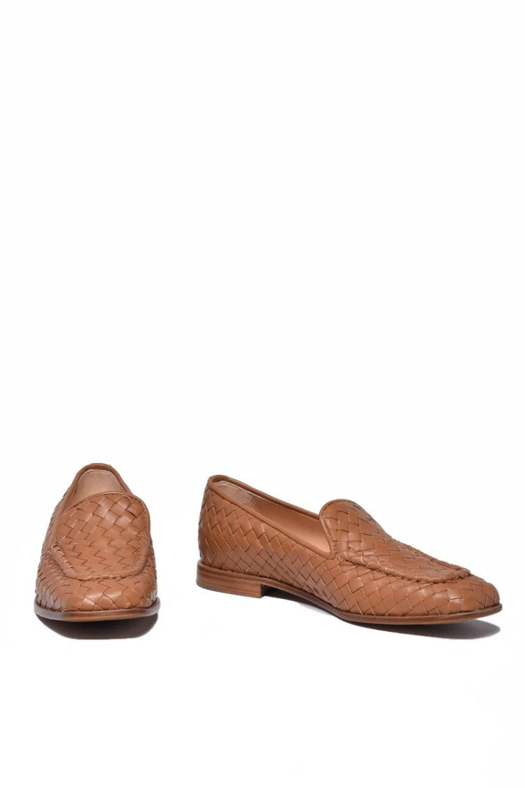 Giancarlo Abbigliamento Woven Loafer - Brown