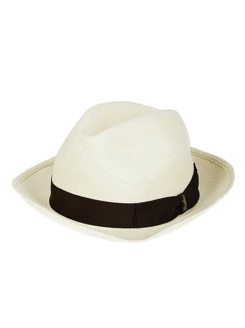Borsalino Federico Panama Hat With Medium Brim
