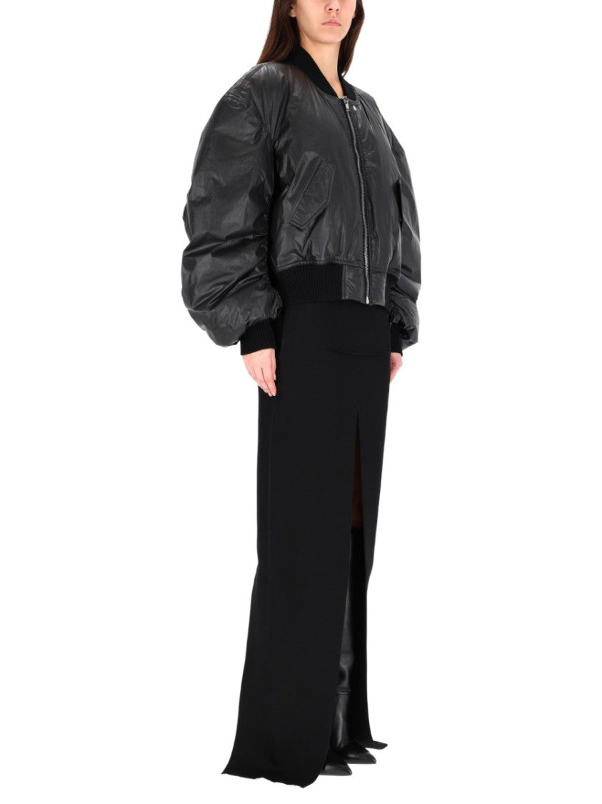 Rick Owens Oversized Black Sports Jacket
