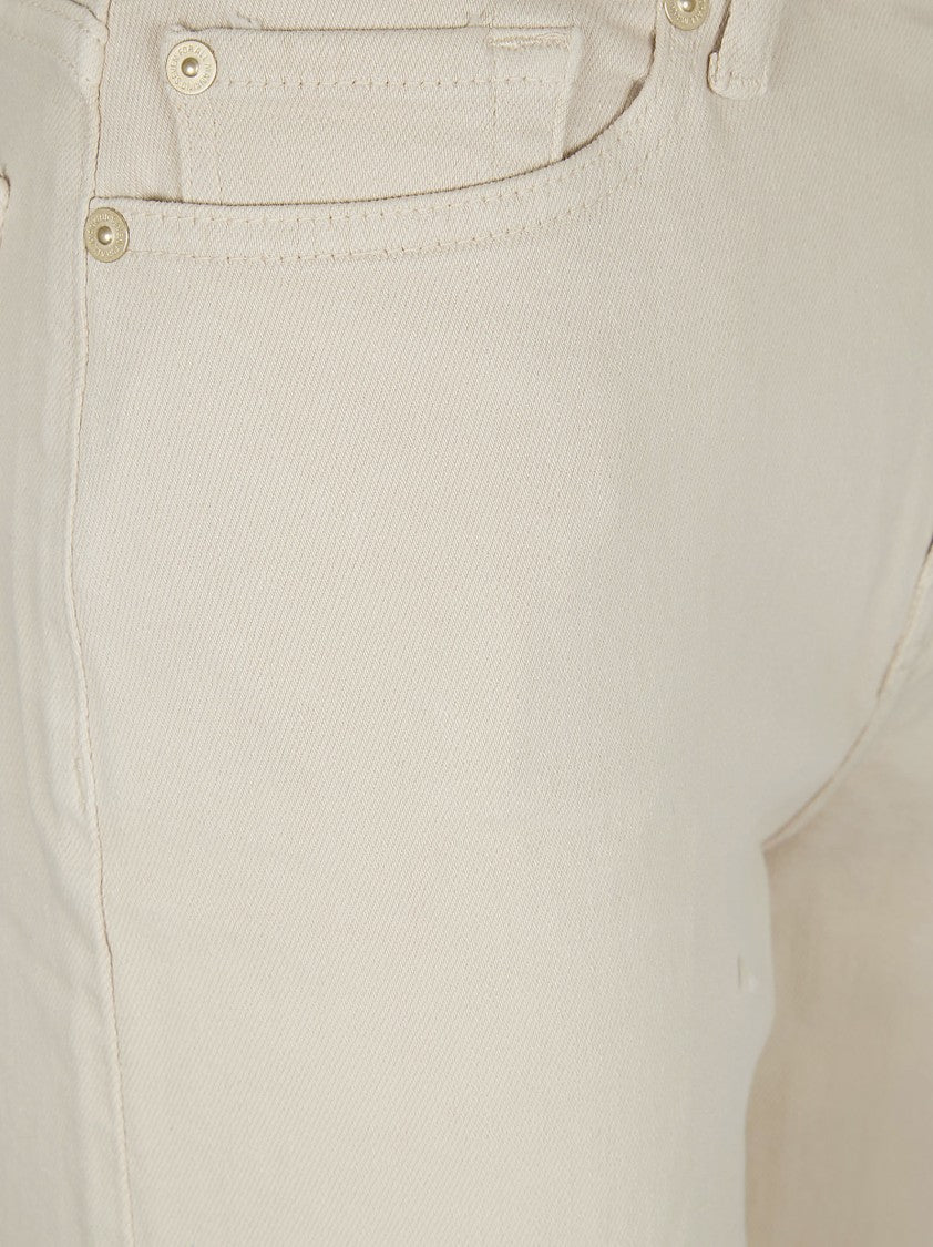 7 For All Mankind High-Waisted Wide Leg Stretch Jeans