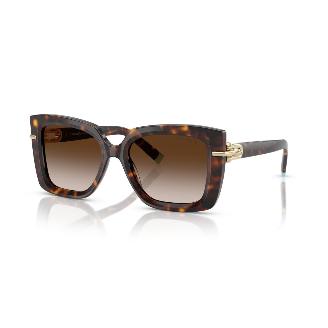 Tiffany & Co. 0Tf4199 Oversized Tortoiseshell Square Sunglasses