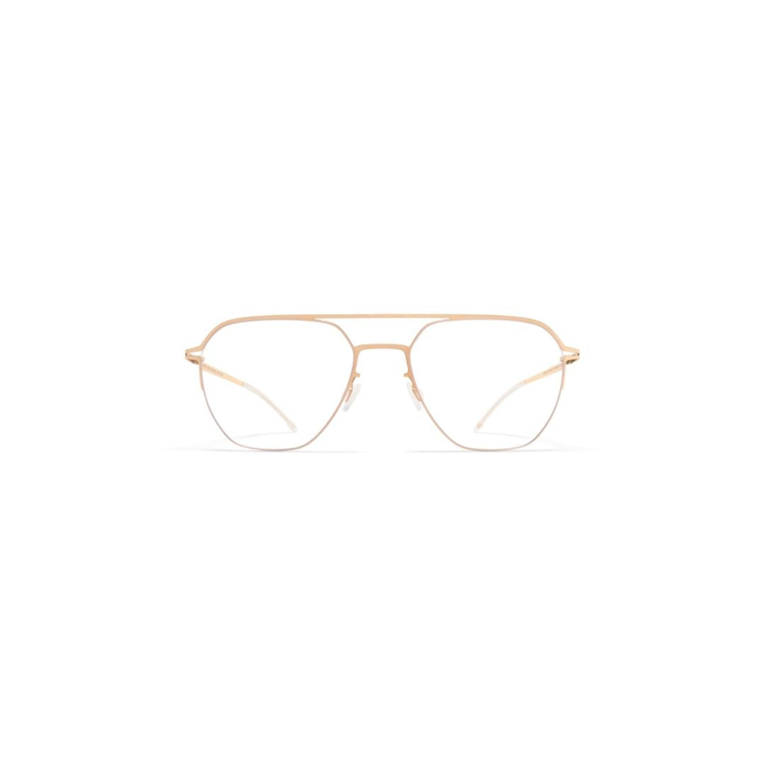Mykita Gold Imba Geometric Eyeglasses